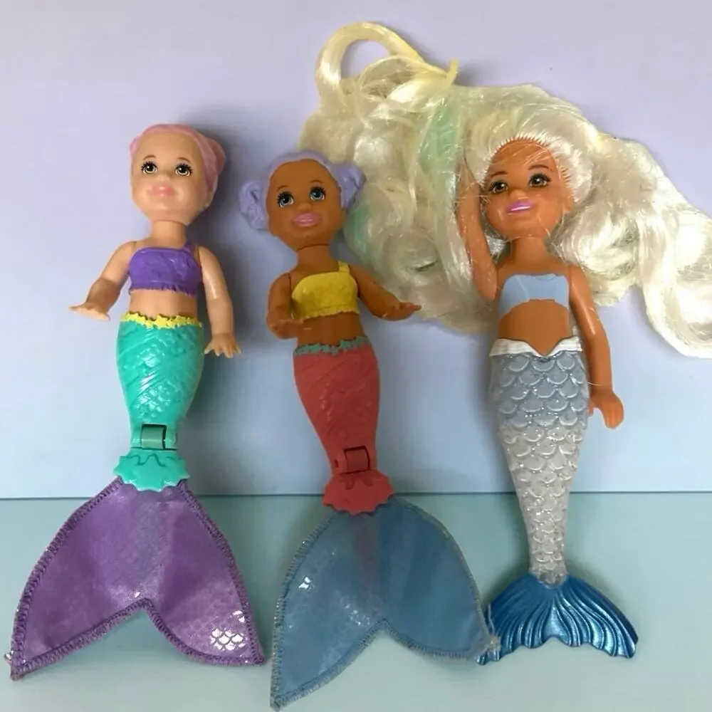 Barbie dolls are